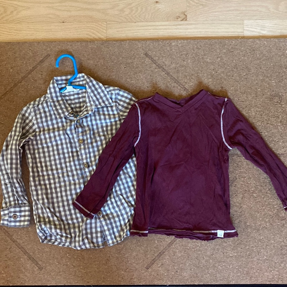 Burt’s bees baby lot of two tops